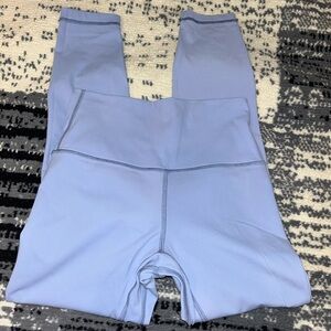 Light Blue High-Waisted Leggings